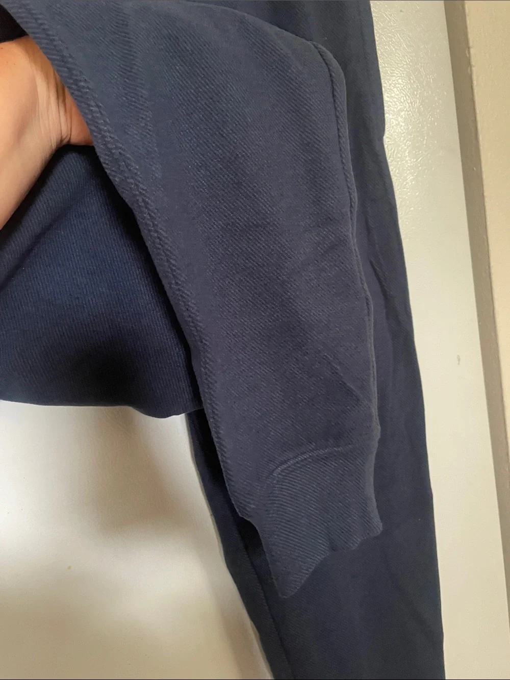 J. Crew Men’s Small New Navy Blue Jogger 2 Pocket Comfort Everyday Wear Pant